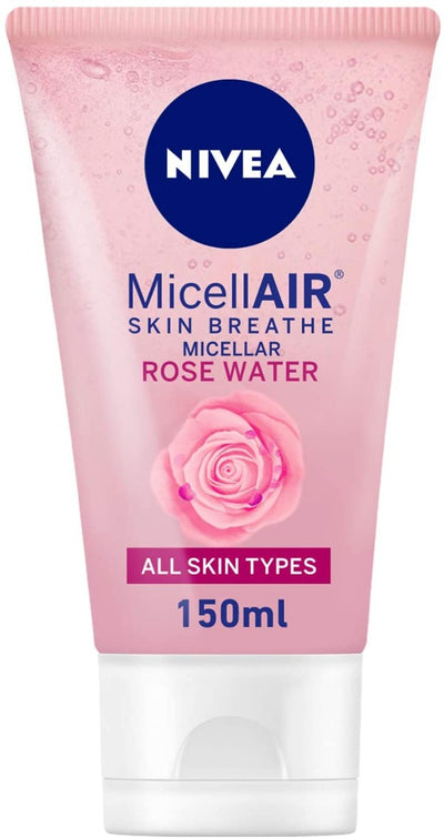 NIVEA ROSE CARE MICELLAR FACE WASH WITH ORGANIC ROSE WATER 150ml
