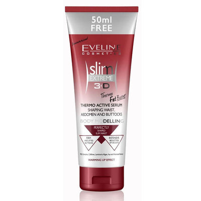 Eveline SLIM EXTREME 3D THERMO ACTIVE SERUM-WAIST, ABDOMEN AND BUTTOCKS