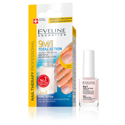 Eveline 9W1 TOTAL ACTION TOE NAIL TREATMENT