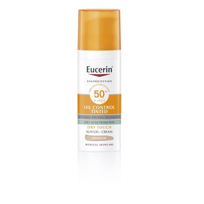 Eucerin Sun Face Oil Control Tinted SPF 50+ Medium 50ml