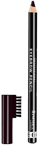 Rimmel Eyebrow Pencil-Black Brown