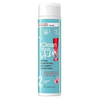 EVELINE CLEAN YOUR SKIN PURIFYING&MATTIFYING TONIC
