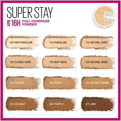 MAYBELLINE SUPER STAY FULL COVERAGE POWDER FOUNDATION