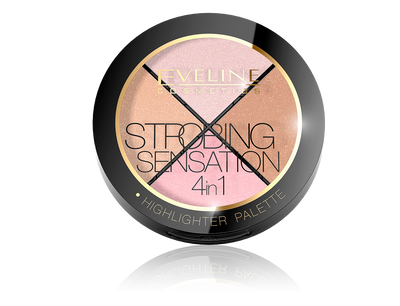 EVELINE STROBING SENSATION 4 IN 1 HIGHLIGHTERS PALETTE