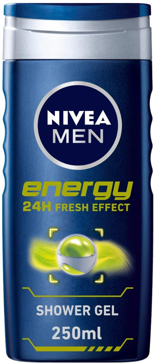 NIVEA Shower Gel For Men Energy 250Ml