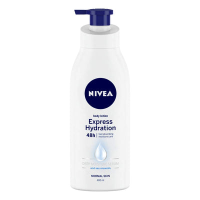 NIVEA Body Lotion Express Hydration For Normal Skin-400 ML