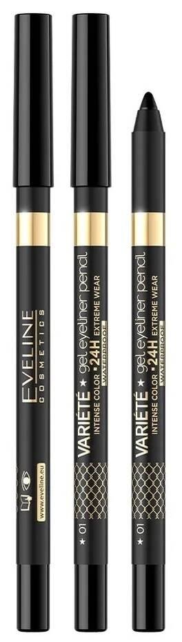 Eveline Variete Waterproof Gel Kajal