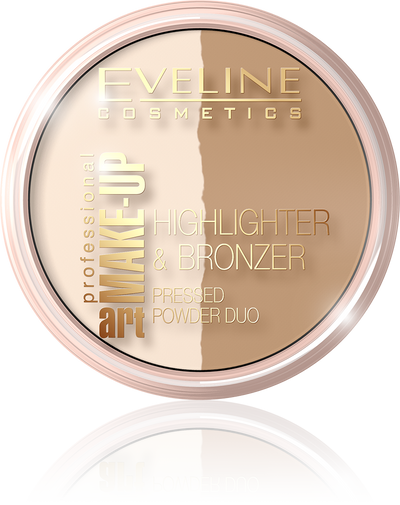 EVELINE Highliter& Bronzer ART. PROFESSIONAL MAKE-UP