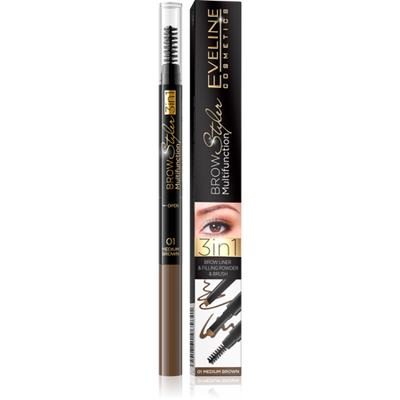 Eveline Cosmetics Brow Styler Multifunction 3in1
