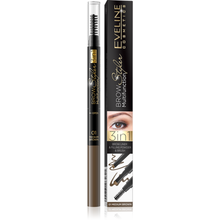 Eveline Cosmetics Brow Styler Multifunction 3in1