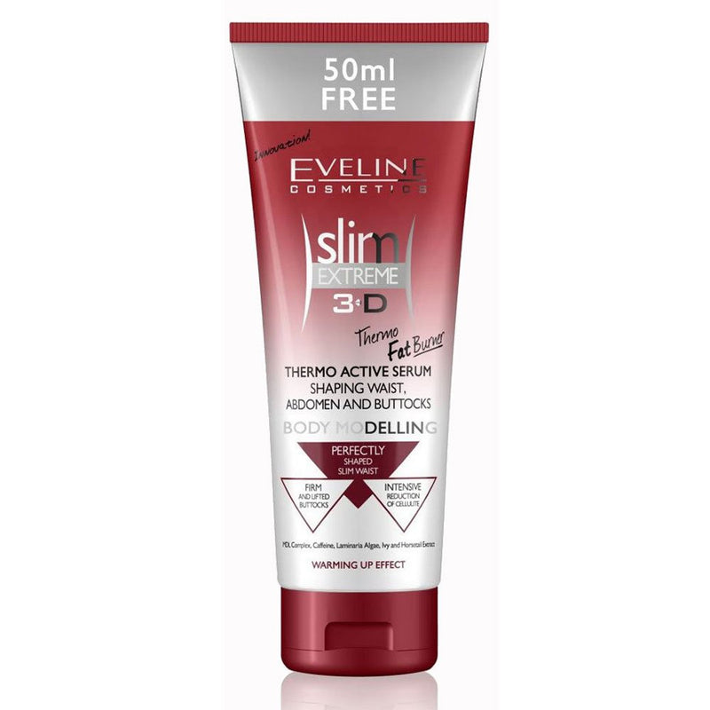 Eveline SLIM EXTREME 3D THERMO ACTIVE SERUM-WAIST, ABDOMEN AND BUTTOCKS