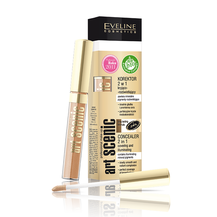 EVELINE CONCEALER 2IN1 COVERING AND ILLUMINATING