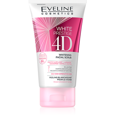 Eveline White Prestige 4D Whitening Facial Scrub 150ml