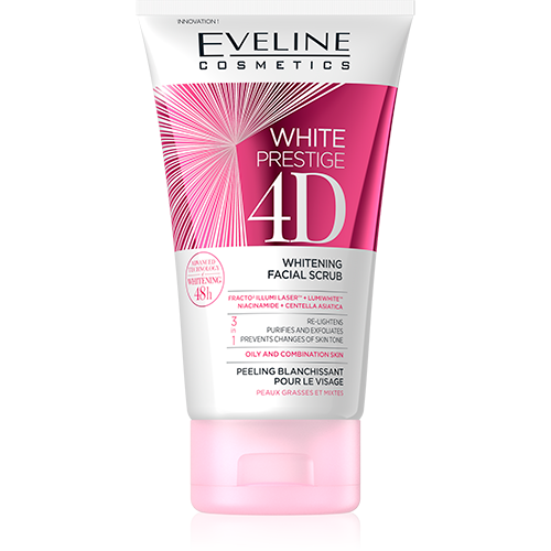 Eveline White Prestige 4D Whitening Facial Scrub 150ml