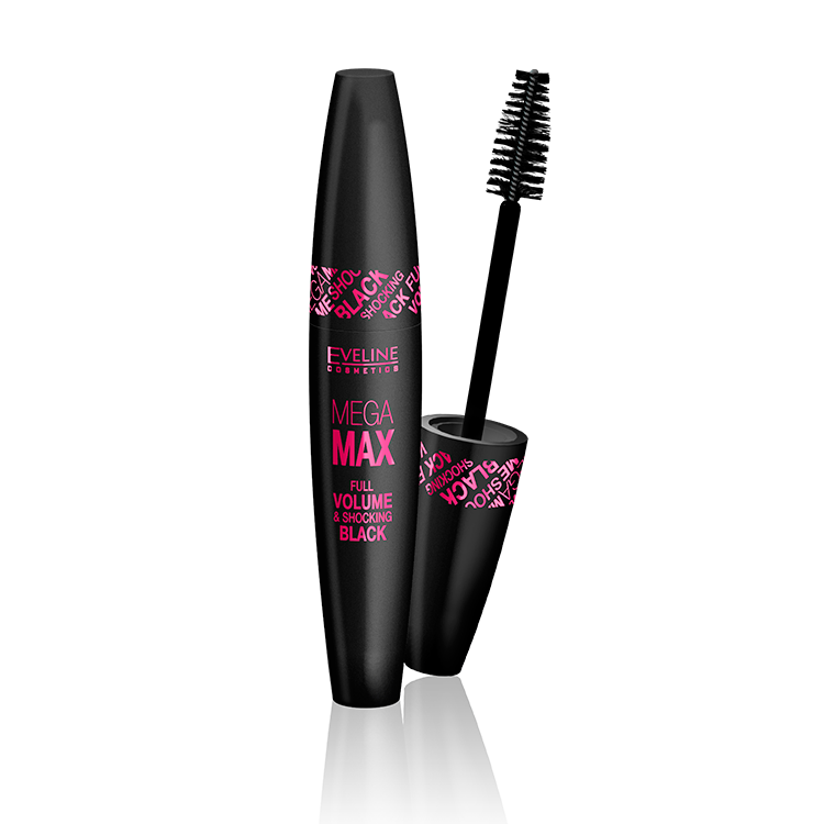 Eveline Mascara Mega Max Thickening Black 9ml