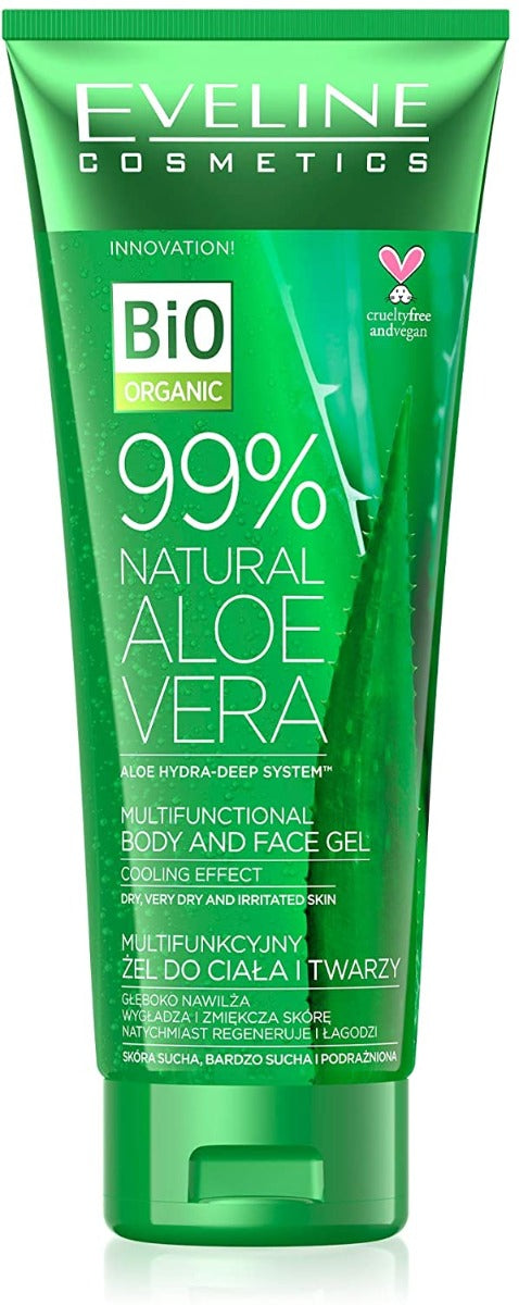 Eveline 99% Natural Aloe Vera face and Body Gel