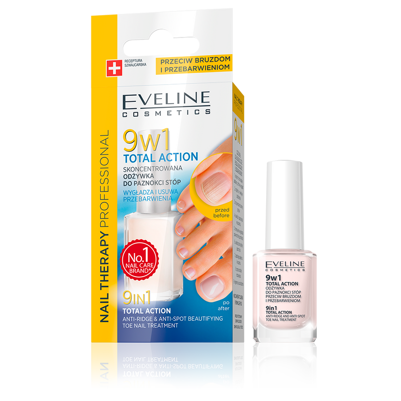 Eveline 9W1 TOTAL ACTION TOE NAIL TREATMENT
