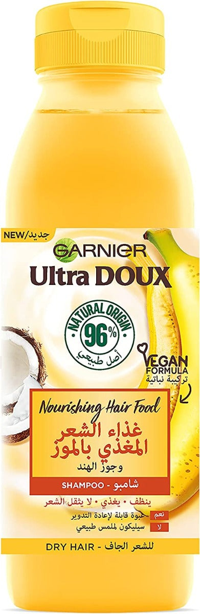 Garnier Banana Hair Food Shampoo For Dry Hair 350ml