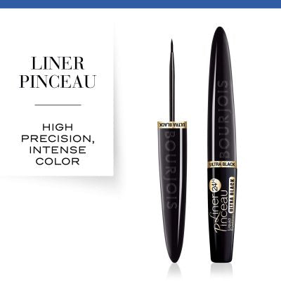 BOURJOIS LINER PINCEAU PENCILS & LINERS-Ultra black