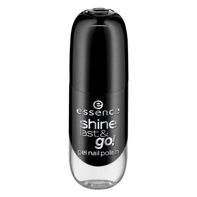 Essence shine last & go! gel nail polish-46 Black is back