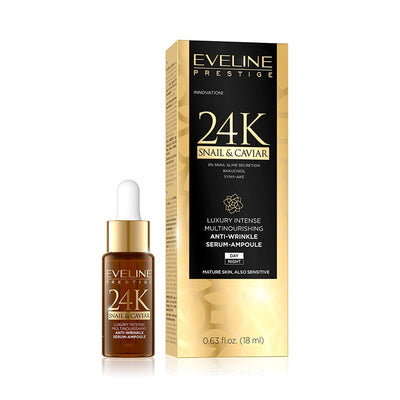Eveline 24k Snail & Caviar Luxurious Snail Slime Serum