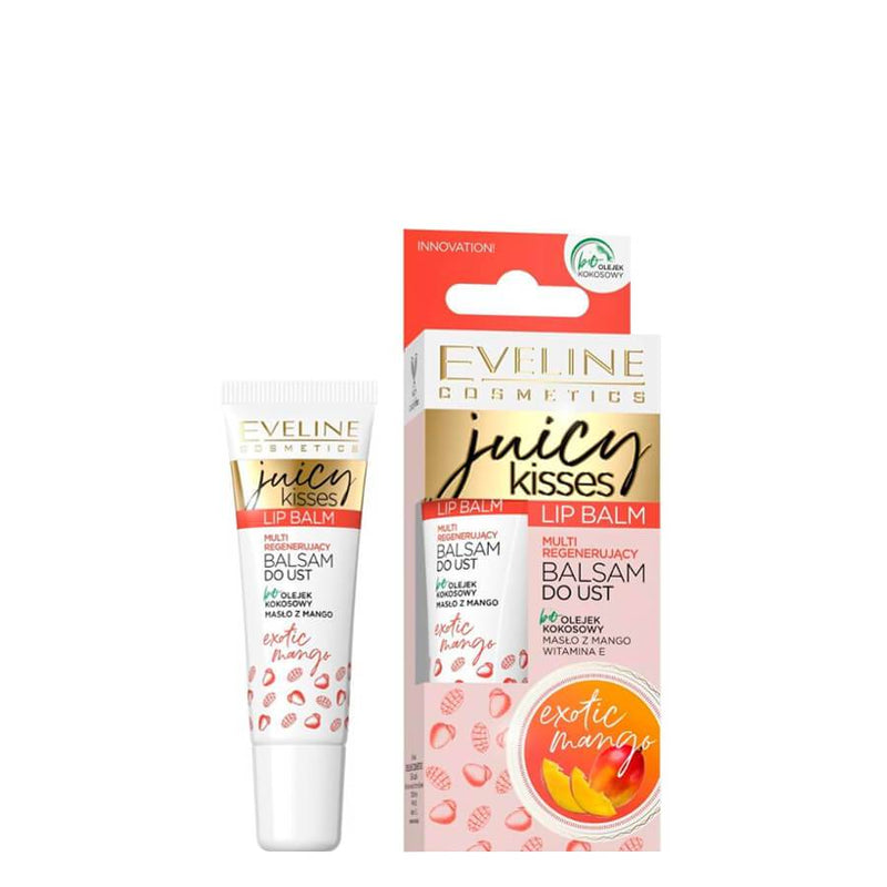 Eveline Juicy Kisses Regenerating Lip Balm Exotic Mango