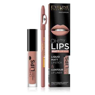 EVELINE OH MY LIPS MATT LIP KIT
