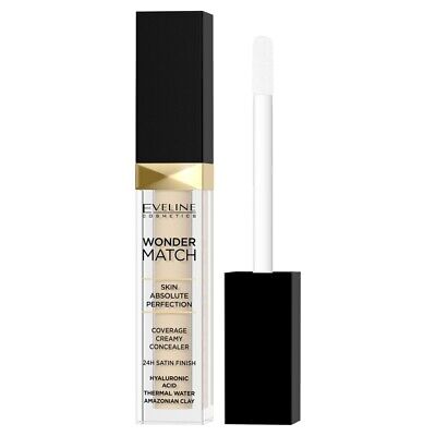 Eveline Wonder Match Liquid Concealer with Hyaluronic Acid