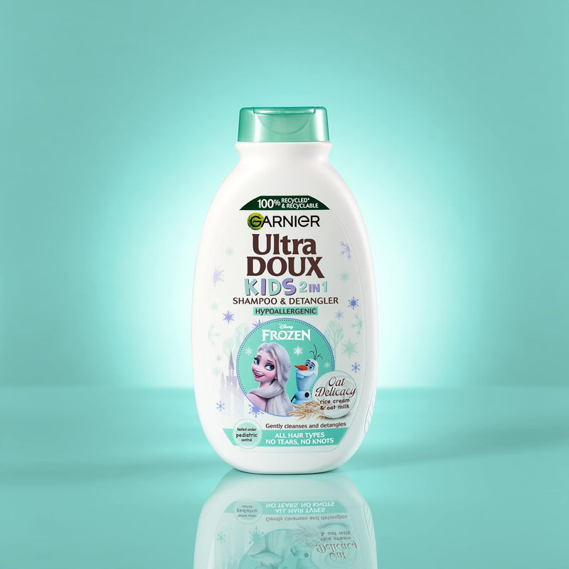 Garnier Ultra Doux Kids 2 in 1 Oats Delicacy Shampoo & Detangler Frozen 400ml