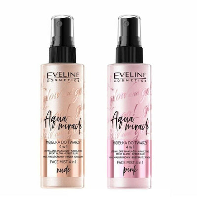 EVELINE GLOW AND GO AQUA MIRACLE FACE MIST 4IN1 110ML