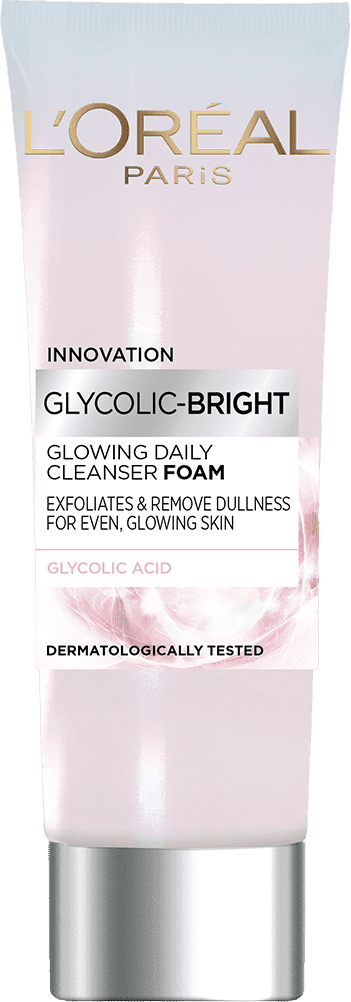 L'Oreal Paris GLYCOLIC BRIGHT Glowing Daily Cleanser Foam 100ml