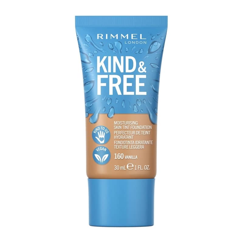 RIMMEL Kind & Free Foundation 30ml-160 Vanilla
