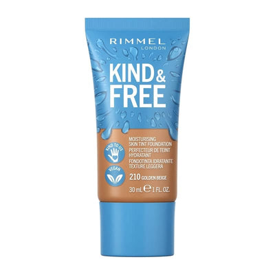 RIMMEL Kind & Free Foundation 30ml-210 Golden Beige