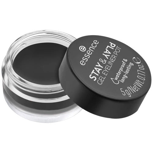 Essence STAY & PLAY GEL EYELINER POT Black