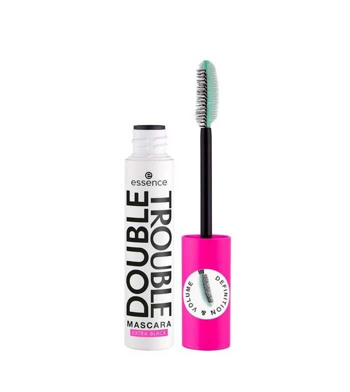 Essence DOUBLE TROUBLE MASCARA EXTRA BLACK MASCARA