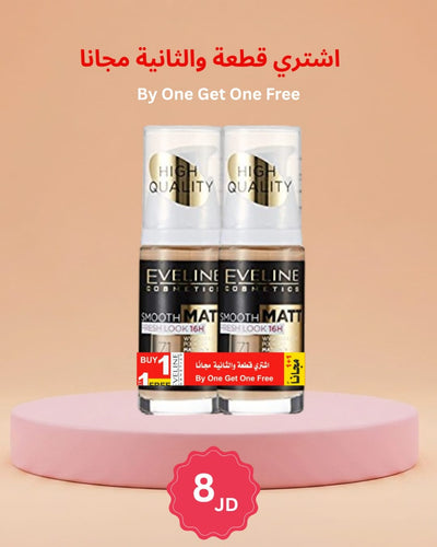 EVELINE SMOOTH & MATT FOUNDATION + 1 FREE